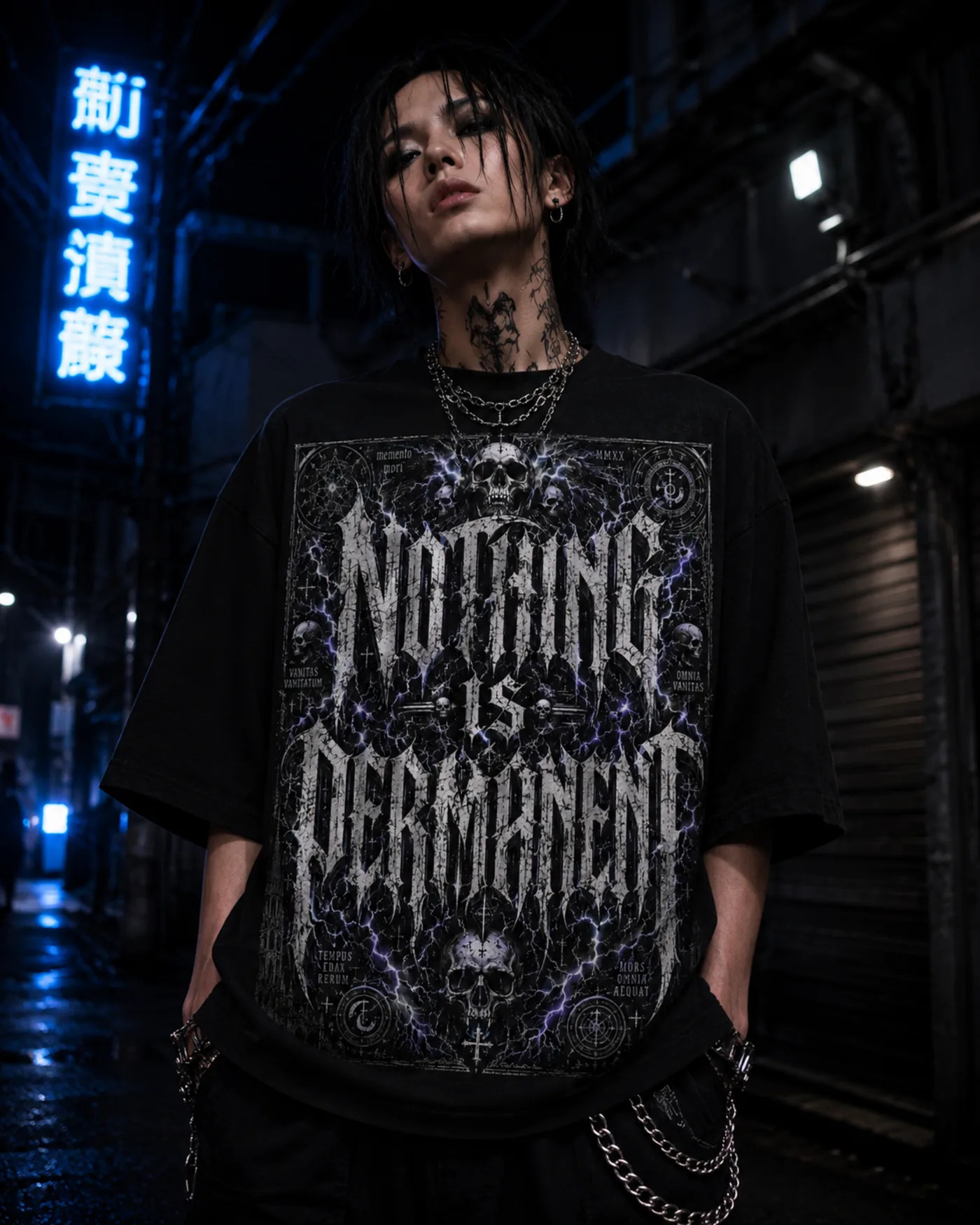 Nothing Is Permanent tee, look 2