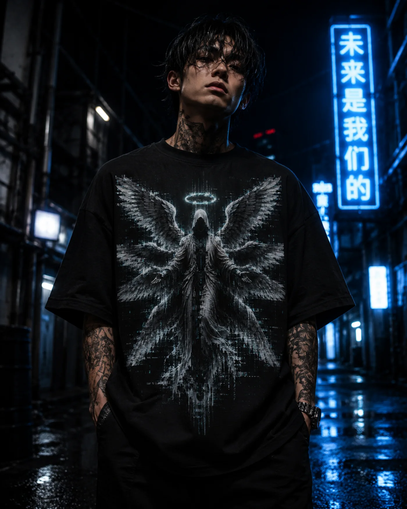 Seraph tee, look 2